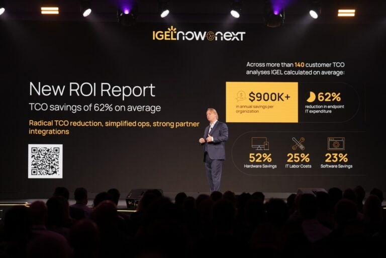 IGEL Research Quantifies 62% Endpoint IT Cost Reduction