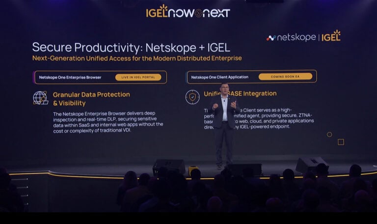 Secure Productivity: Netskope + IGEL